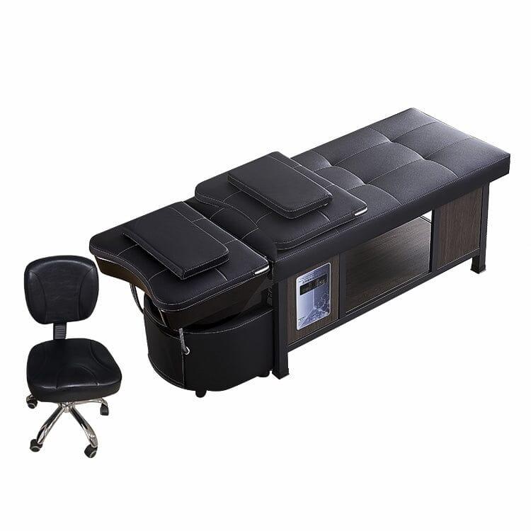 611-5C | Korean Japanese Head Spa Massage Shampoo Bed | Thai Style Shampoo Bed with Integrated Water Circulation and Fumigation for Beauty Massage SHAMPOO UNITS AND CABINETS SSW