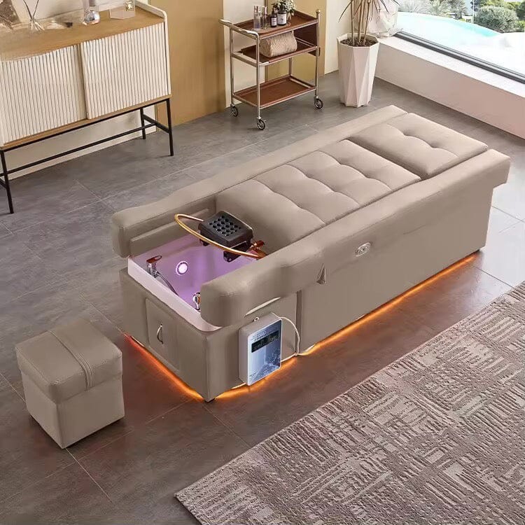 #631 | Electric Lifting | Korean Japanese Head Spa Massage Shampoo Bed with Light | Pedicure | SSW SHAMPOO UNITS AND CABINETS SSW