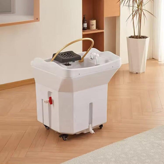 PORTABLE Head Spa Bowl | SSW-6114P | Head Massage | Water Circulation | Shampoo Unit SHAMPOO UNITS AND CABINETS SSW