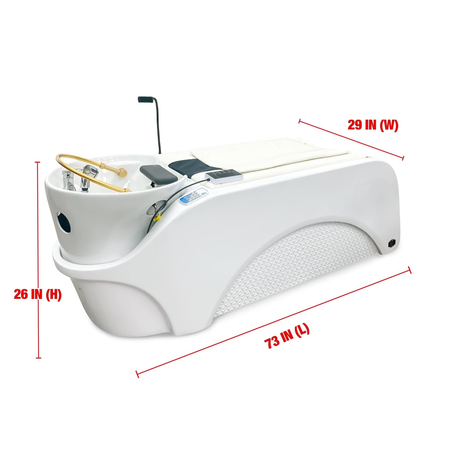 Hotline Beauty A035 Japanese Head Spa Massage Bed - Plumbed