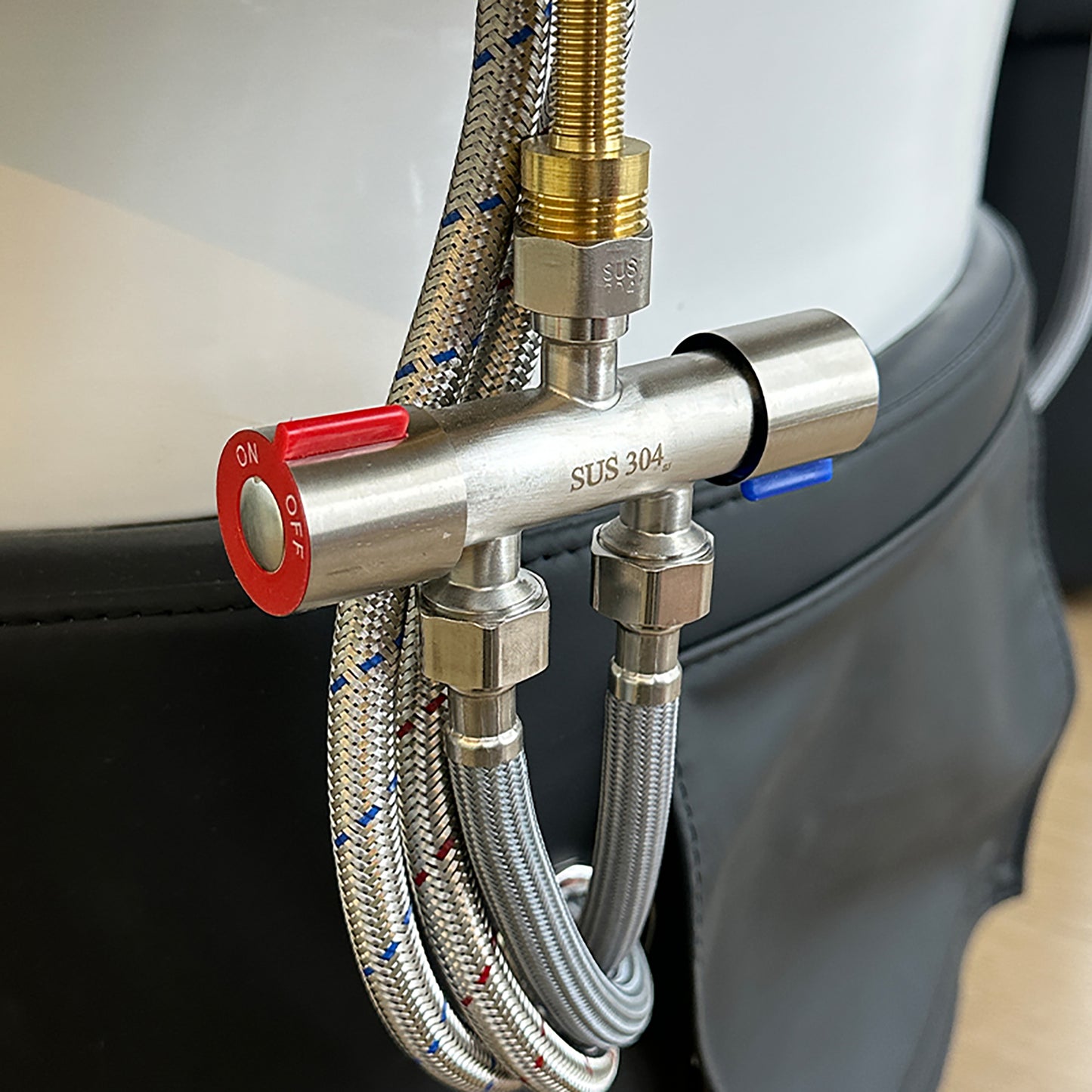 Hotline Beauty 611-1D Fresh Water Japanese Head Spa Massage Bed - Plumbed