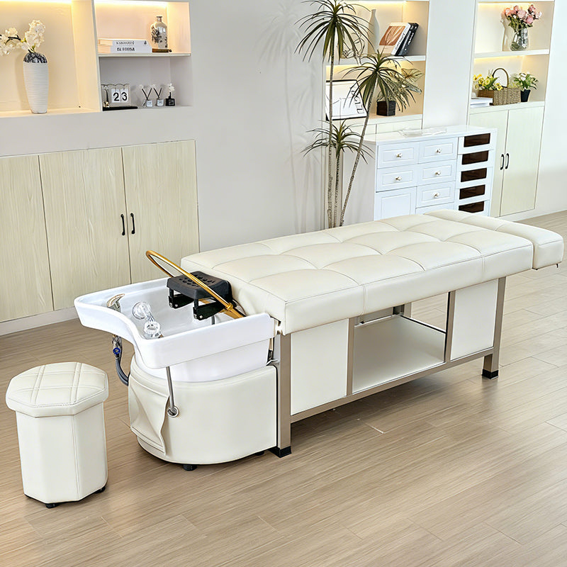 Hotline Beauty 611-1D Fresh Water Japanese Head Spa Massage Bed - Plumbed
