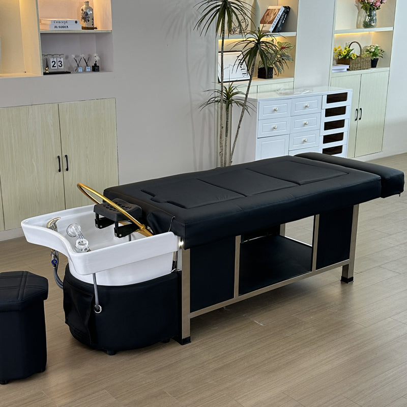 Hotline Beauty 611-2D Fresh Water Japanese Head Spa Massage Bed - Plumbed