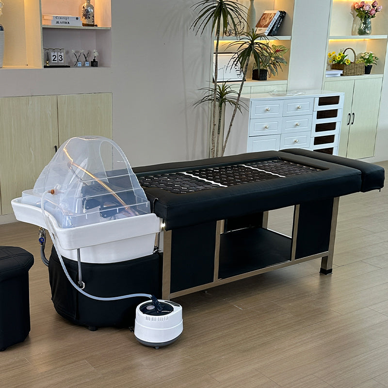 Hotline Beauty 611-2D Fresh Water Japanese Head Spa Massage Bed - Plumbed