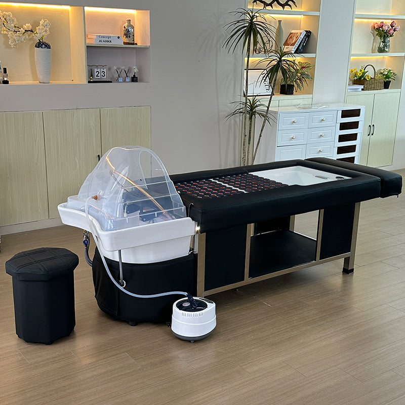Hotline Beauty 611-4D Fresh Water Japanese Head Spa Massage Bed - Plumbed