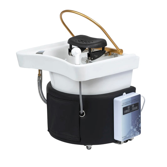 Hotline Beauty 6114NP Non-Portable Japanese Head Spa Shampoo Bowl - Plumbed