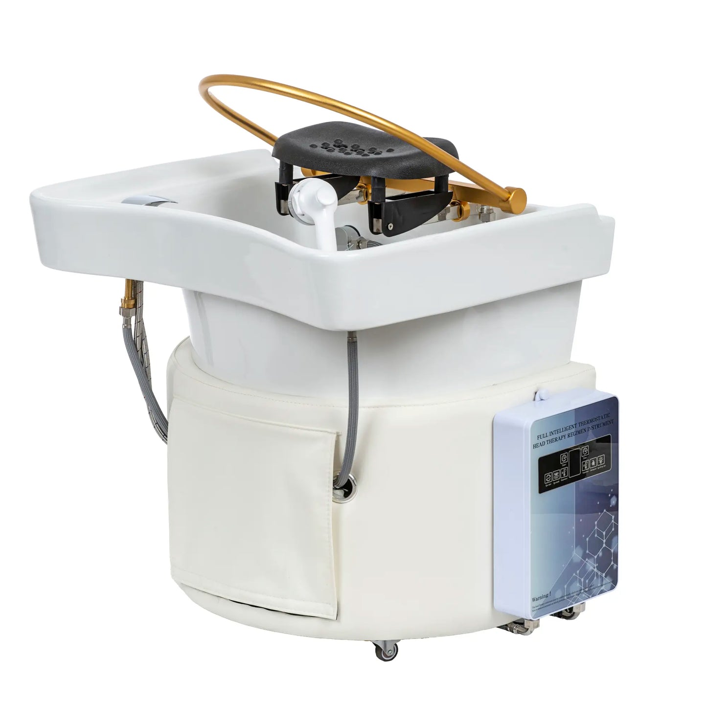 Hotline Beauty 6114NP Non-Portable Japanese Head Spa Shampoo Bowl - Plumbed